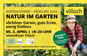 Natur im Garten Vortrag "Schöner Garten, gute Ernte, wenig gießen" @ lebensRAUM